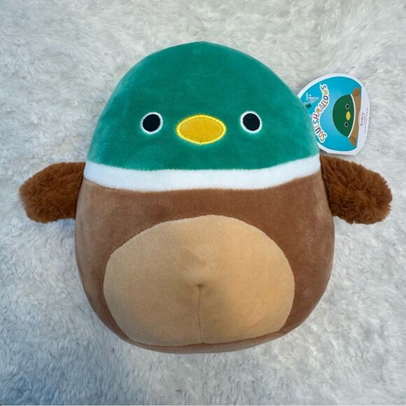Squishmallows “Avery” Mallard Duck Plushie Stuffed Toy 8 inches - Picture 1 of 8